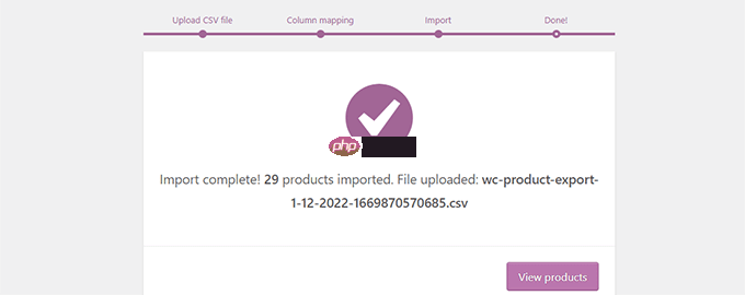 如何导入和导出带有图像的 WooCommerce 产品-10